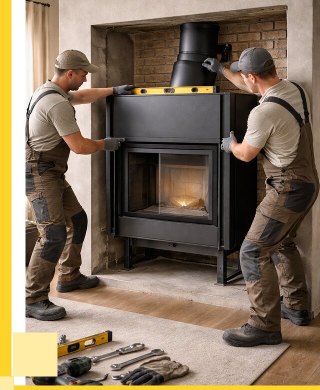 Установка каминных топок в Лабинске под ключ от 19303 р. | ЭриданЛбк