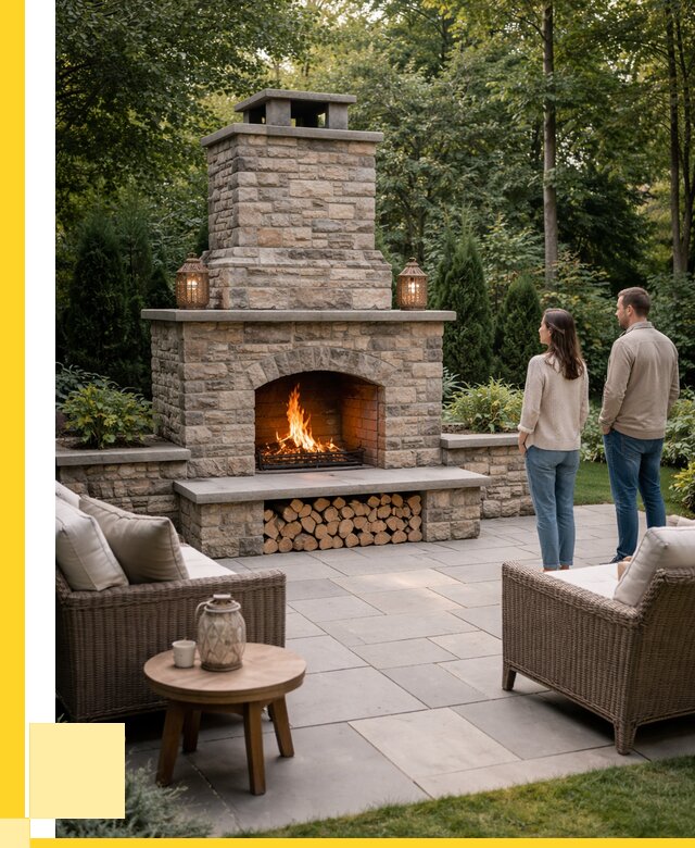 Уличные камины из кирпича в Лабинске от 160860 р. | ЭриданЛбк