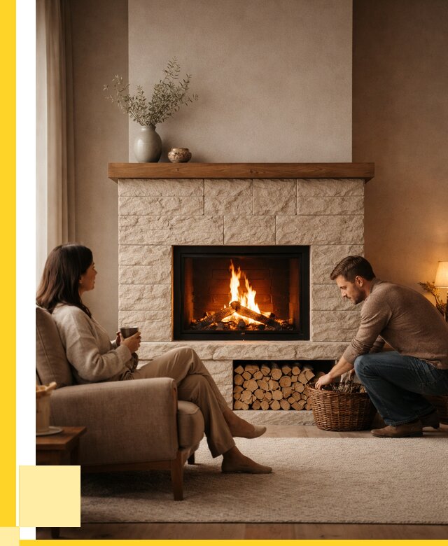 Камины для дома в Лабинске под ключ от 160860 р. | ЭриданЛбк