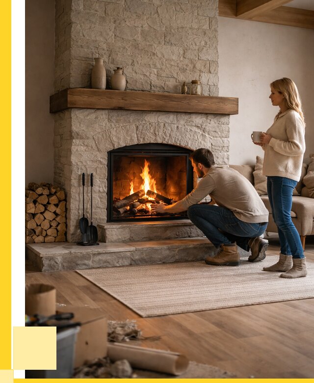 Камины для загородного дома в Лабинске от 375340 р., ЭриданЛбк