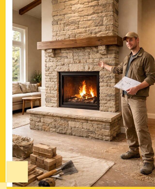 Камины под ключ в Лабинске от 193032 р. | ЭриданЛбк — установка