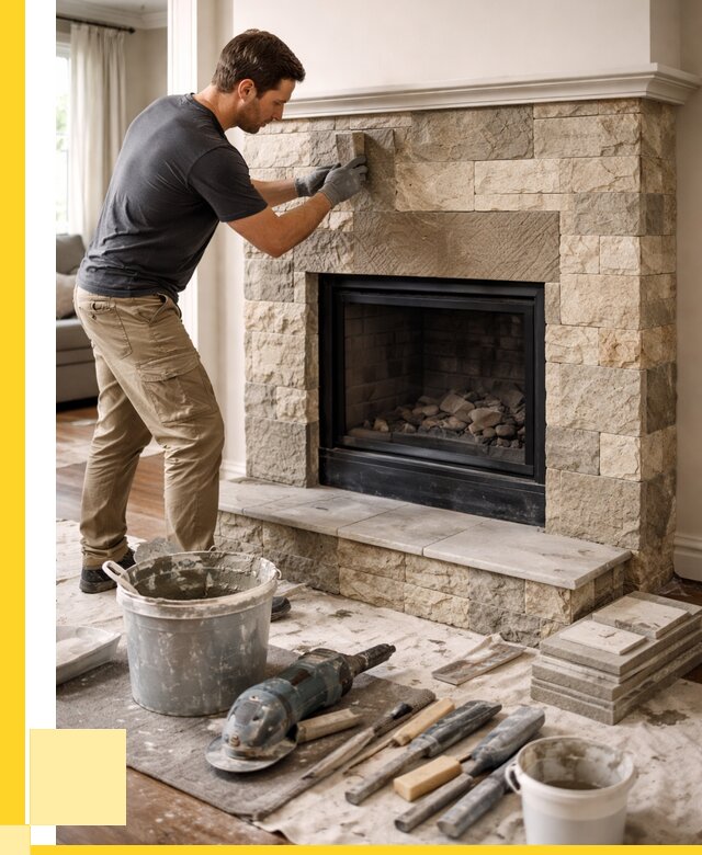 Ремонт каминов и печей в Лабинске от 16086 р. | ЭриданЛбк