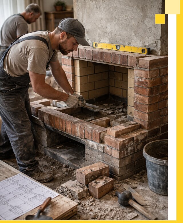 Изготовление и установка каминопечей под ключ в Лабинске