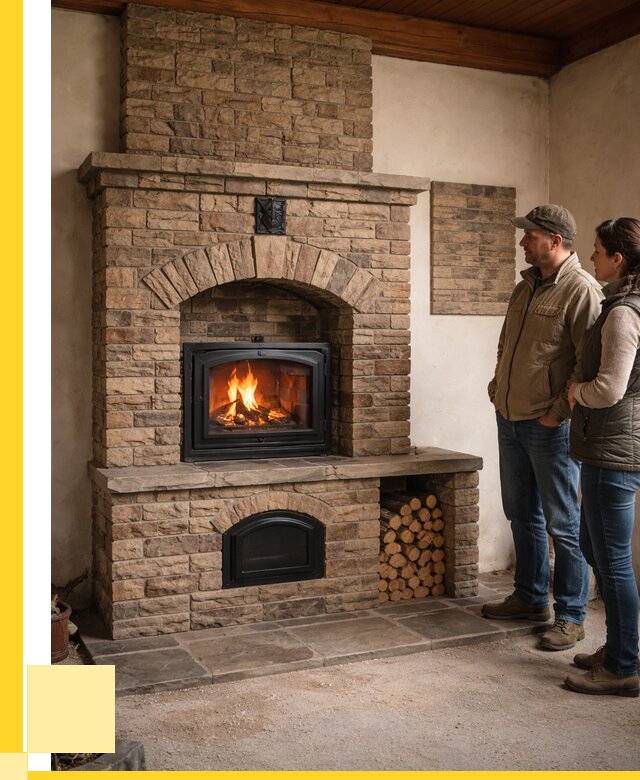 Кирпичная печь под ключ в Лабинске от 160860 р. | ЭриданЛбк