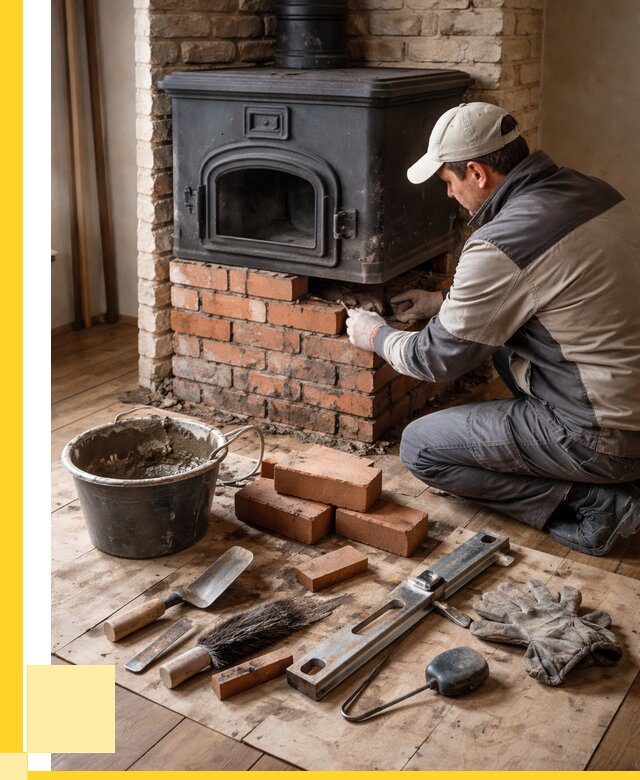 Ремонт печей в Лабинске от 12869 р., услуги печника ЭриданЛбк