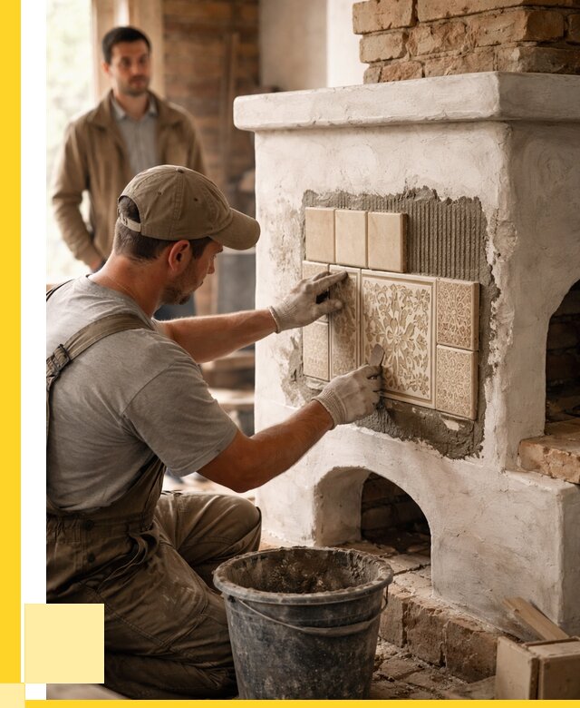 Отделка печей и банных печей в Лабинске от 37534 р. | ЭриданЛбк