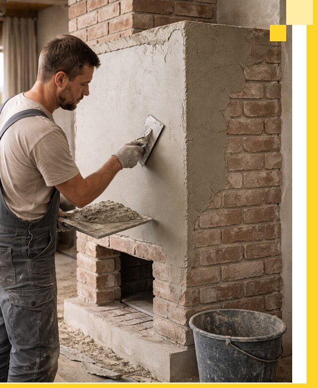 Отделка печей и облицовка каминов в Лабинске под ключ