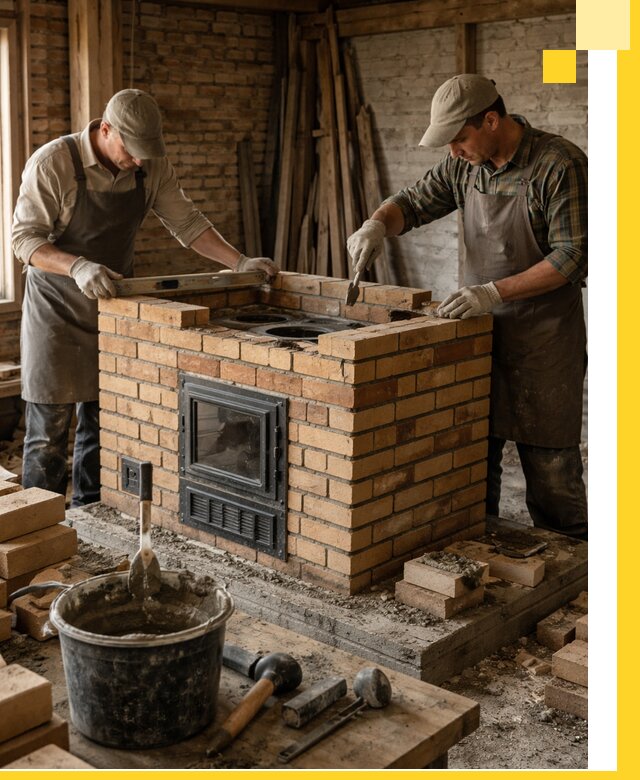 Изготовление и установка варочных печей под ключ в Лабинске