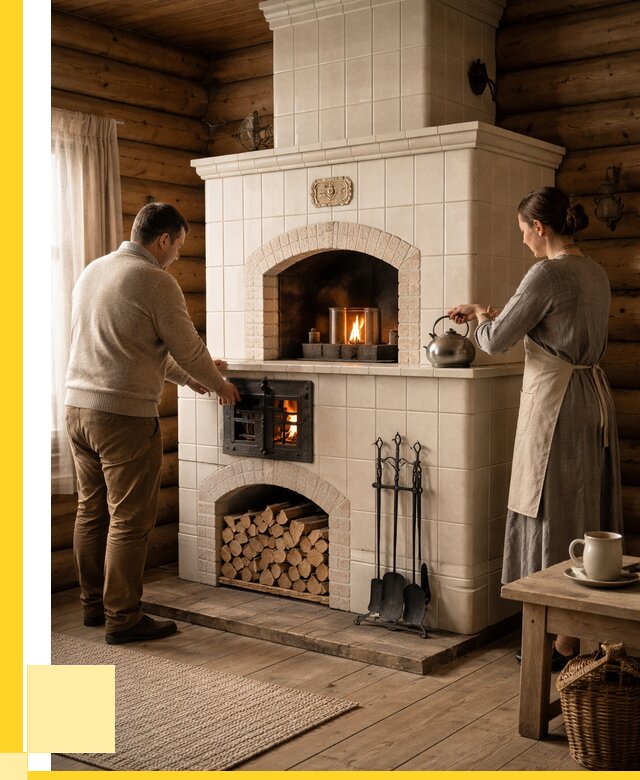 Русские печи в Лабинске: установка от 160860 р. ЭриданЛбк