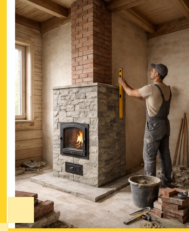 Печи и дымоходы под ключ в Лабинске от 48258 р., ЭриданЛбк