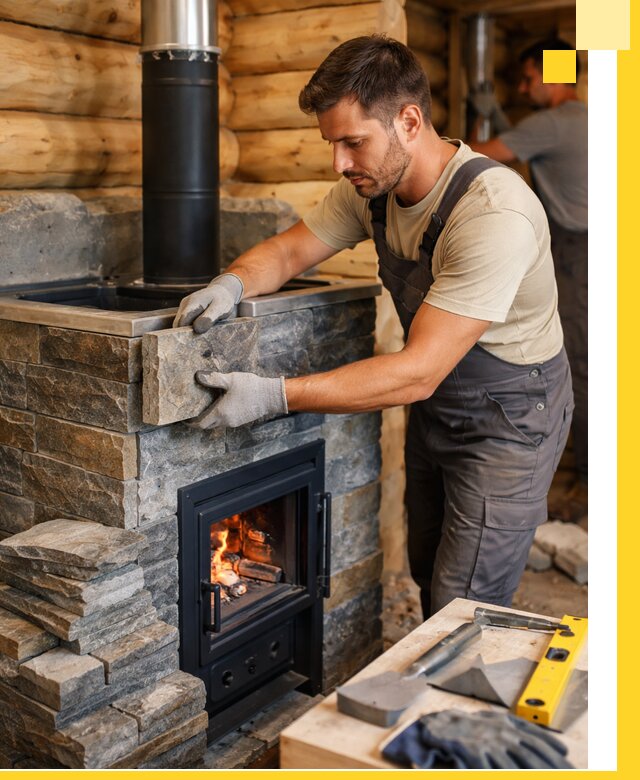 Печи для бани под ключ в Лабинске: изготовление и монтаж