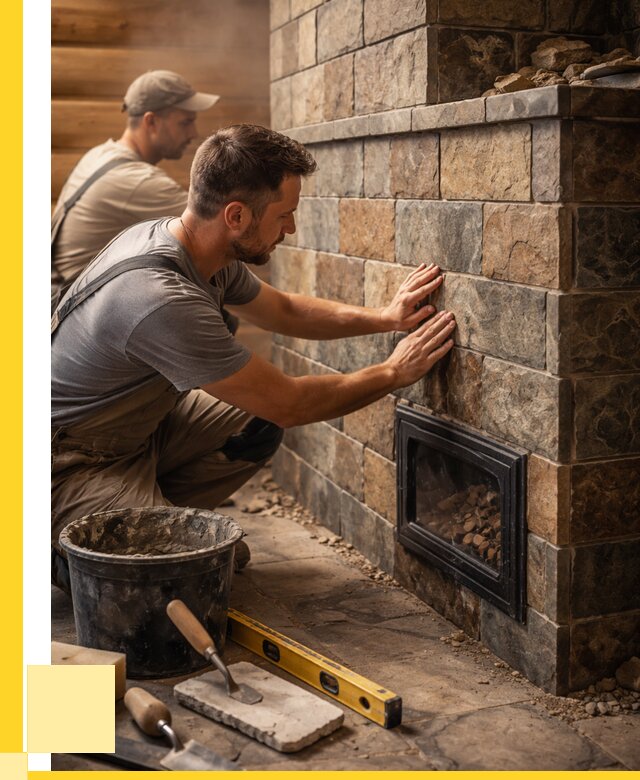 Облицовка банных печей в Лабинске под ключ от 12869 р. | ЭриданЛбк