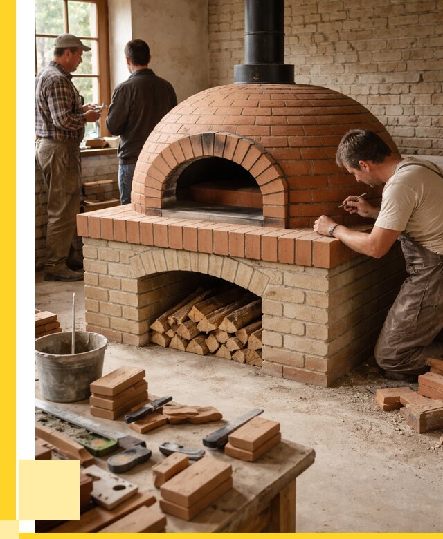 Помпейская печь дровяная для пиццы в Лабинске | ЭриданЛбк от 214480 р.