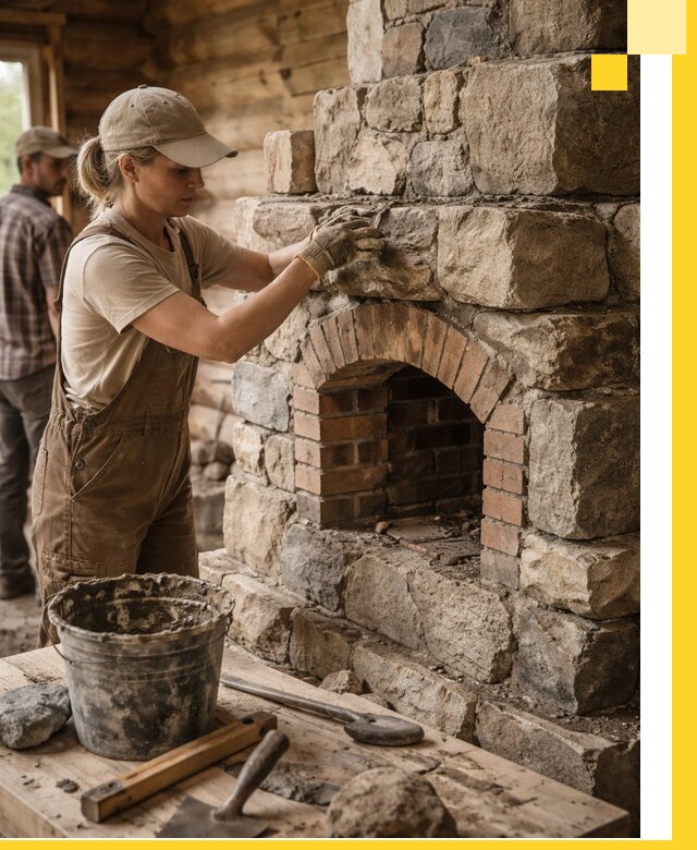 Каменные печи на заказ и монтаж в Лабинске, долговечные решения