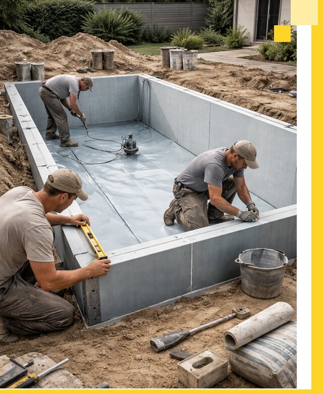 Профессиональный монтаж бассейнов под ключ в Лабинске с гарантией