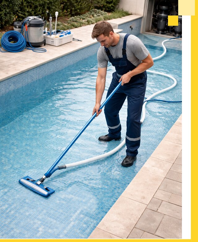 Профессиональная чистка бассейнов и фильтров в Лабинске под ключ