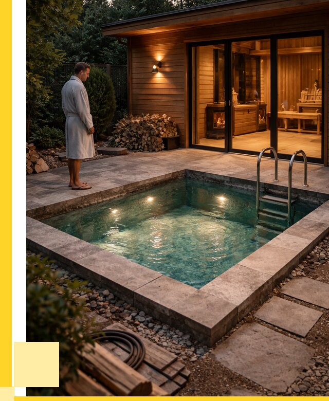 Бани с бассейном под ключ в Лабинске от 101878 р. | ЭриданЛбк