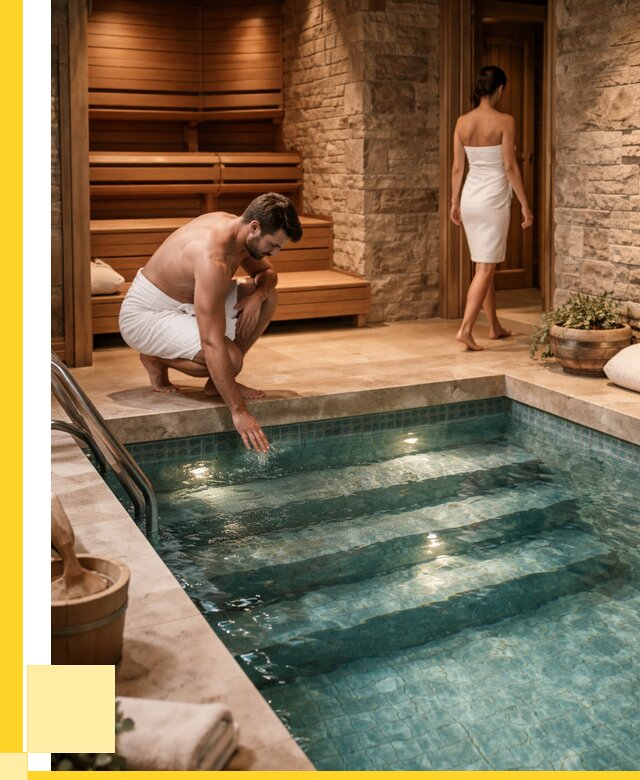 Сауна с бассейном под ключ в Лабинске от 128688 р., ЭриданЛбк