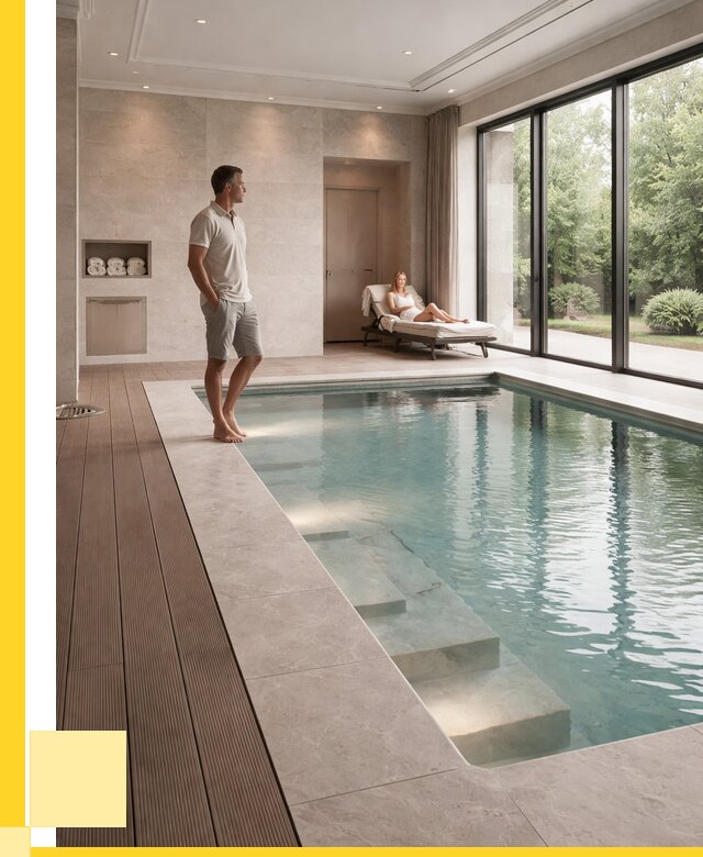 Бассейны в коттедже под ключ в Лабинске от 1286880 р. | ЭриданЛбк