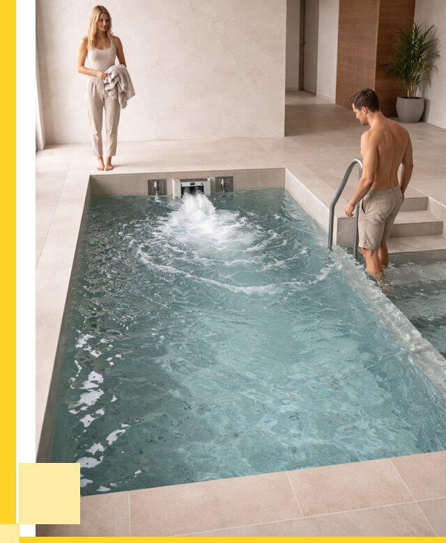 Бассейн с противотоком в Лабинске от 268100 р. | ЭриданЛбк