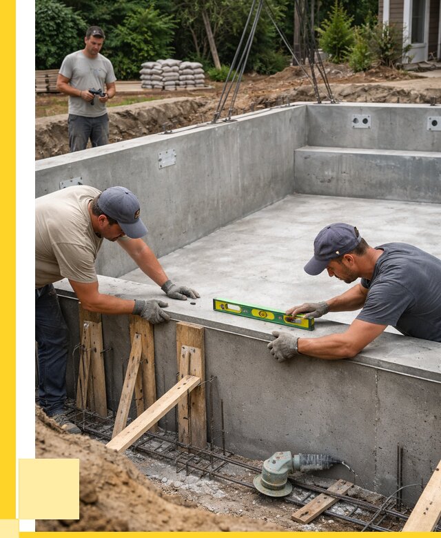 Монтаж чаши бассейна в Лабинске под ключ от 268100 р., ЭриданЛбк