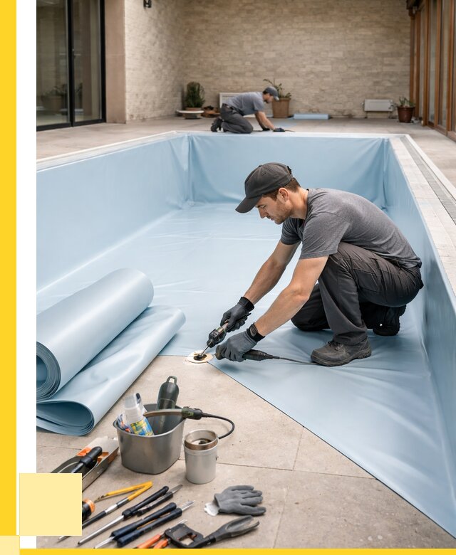 Пленка ПВХ для бассейнов в Лабинске от 2681 р. | ЭриданЛбк