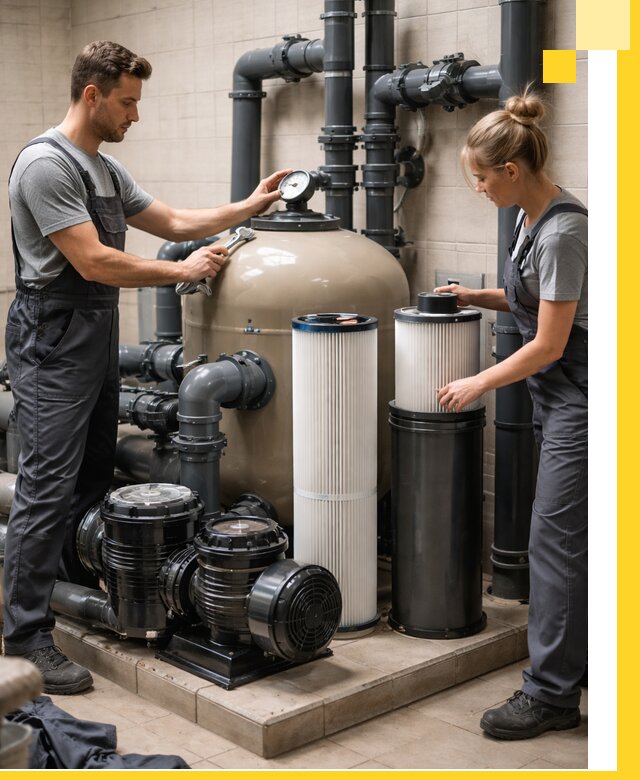 Фильтры и системы фильтрации для бассейнов в Лабинске