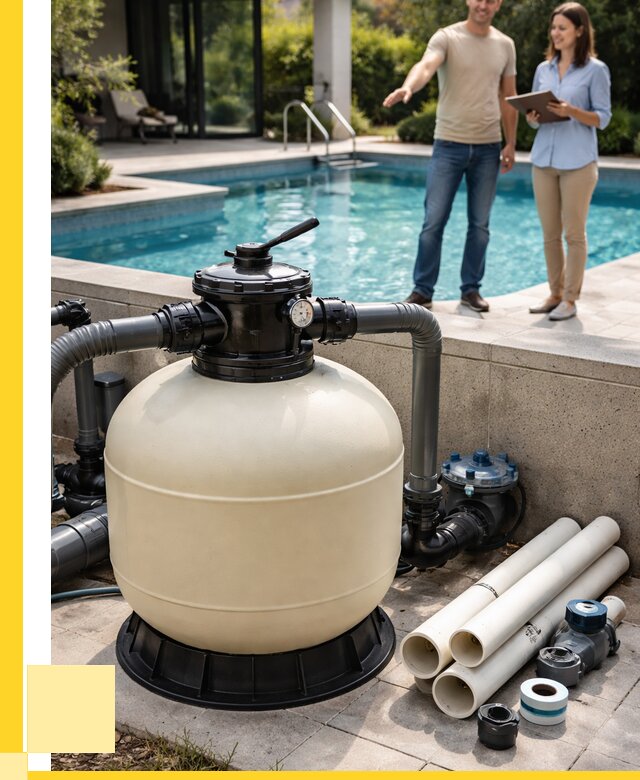 Песочные фильтры для бассейнов в Лабинске от 19303 р., ЭриданЛбк