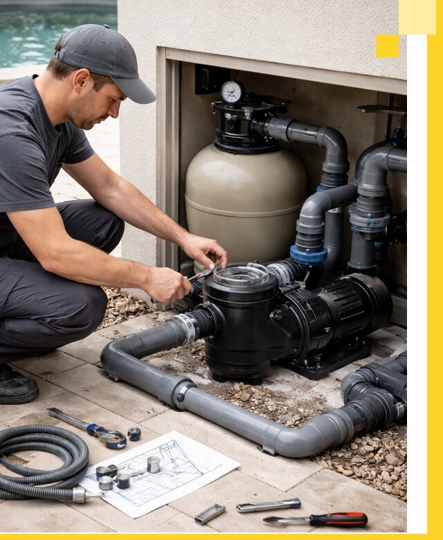 Поставка, монтаж и сервис насосов для бассейнов в Лабинске