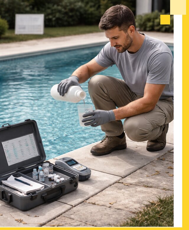 Профессиональная дезинфекция воды в бассейне в Лабинске