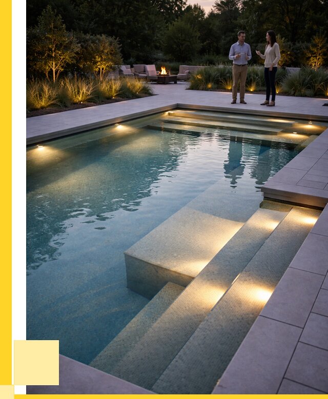 Освещение бассейнов в Лабинске под ключ от 26810 р. | ЭриданЛбк