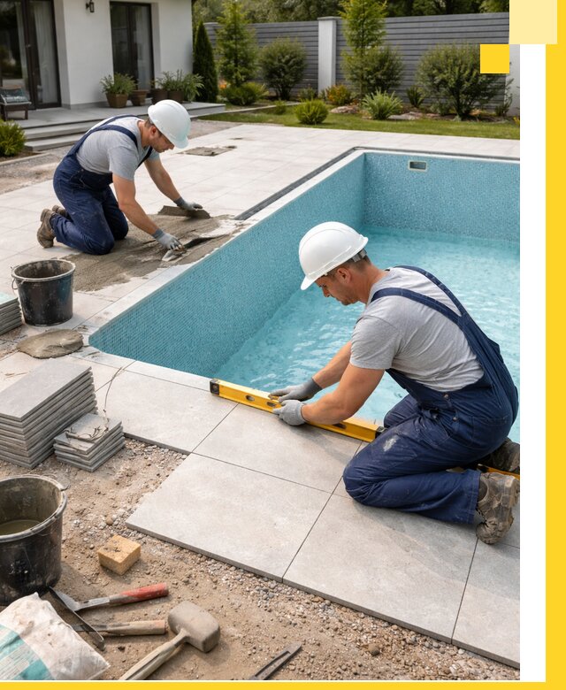 Строительство и монтаж плавательных бассейнов под ключ в Лабинске