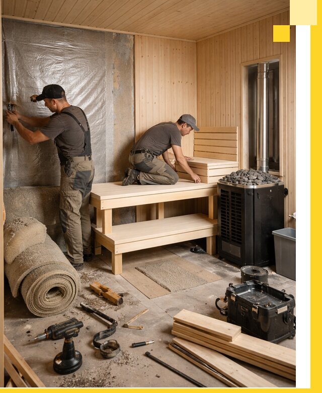 Проекты саун под ключ в Лабинске дизайн и строительство