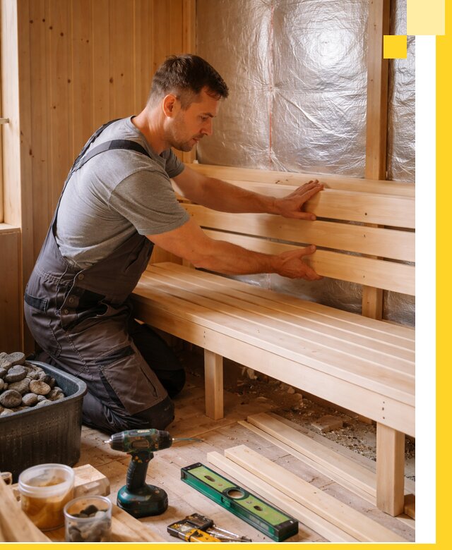 Проектирование, изготовление и монтаж финских саун в Лабинске