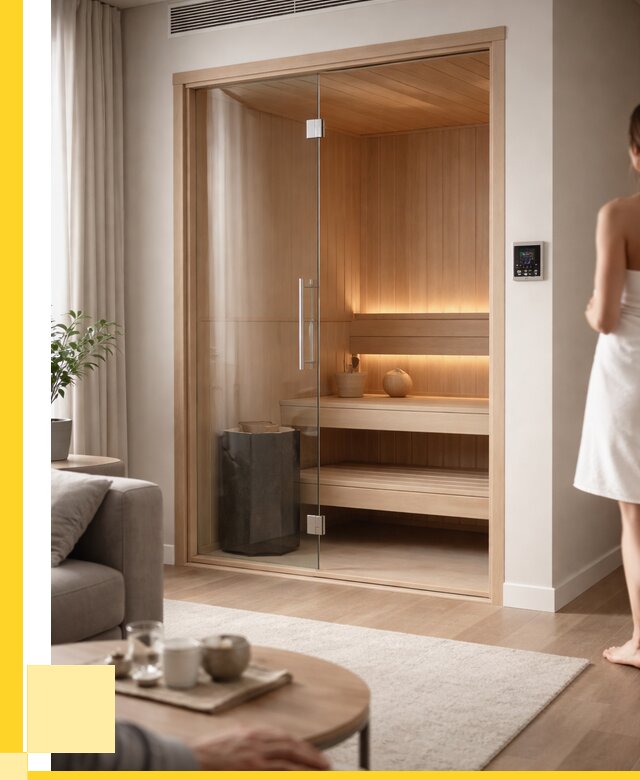 Сауна в квартире под ключ в Лабинске от 128688 р. ЭриданЛбк