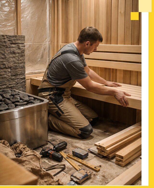 Сауны для дома под ключ с проектированием и монтажом в Лабинске