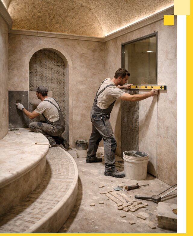 Проектирование и строительство саун с хамамом под ключ в Лабинске