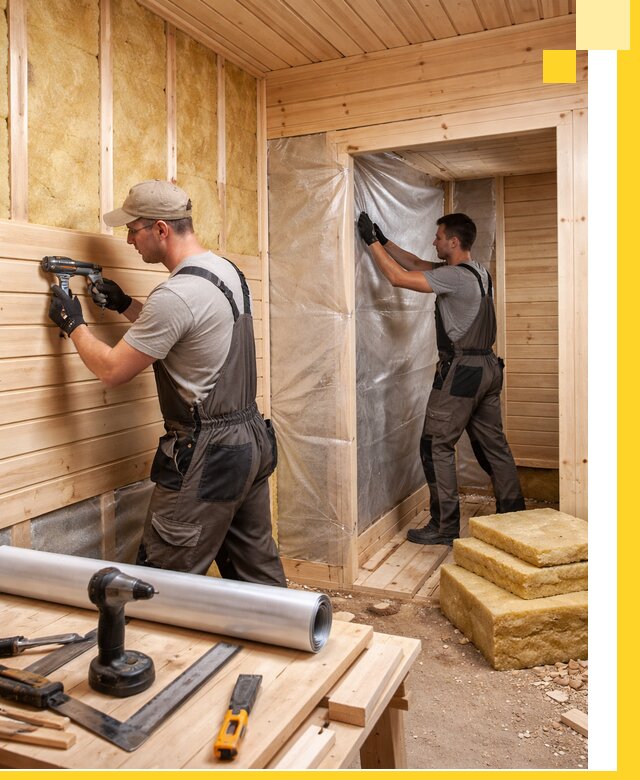 Бани под ключ в Лабинске с проектом и полным монтажом