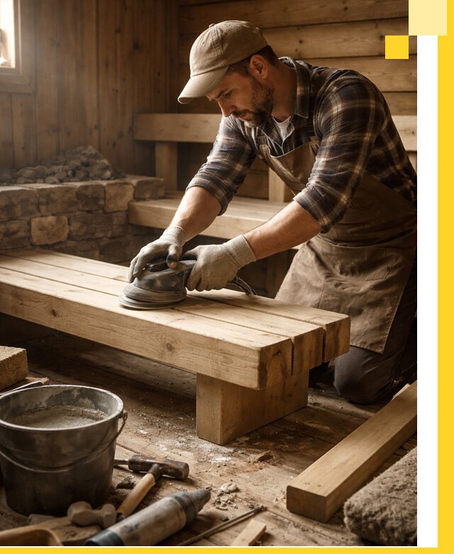 Ремонт бань под ключ в Лабинске с гарантией качества и сроков