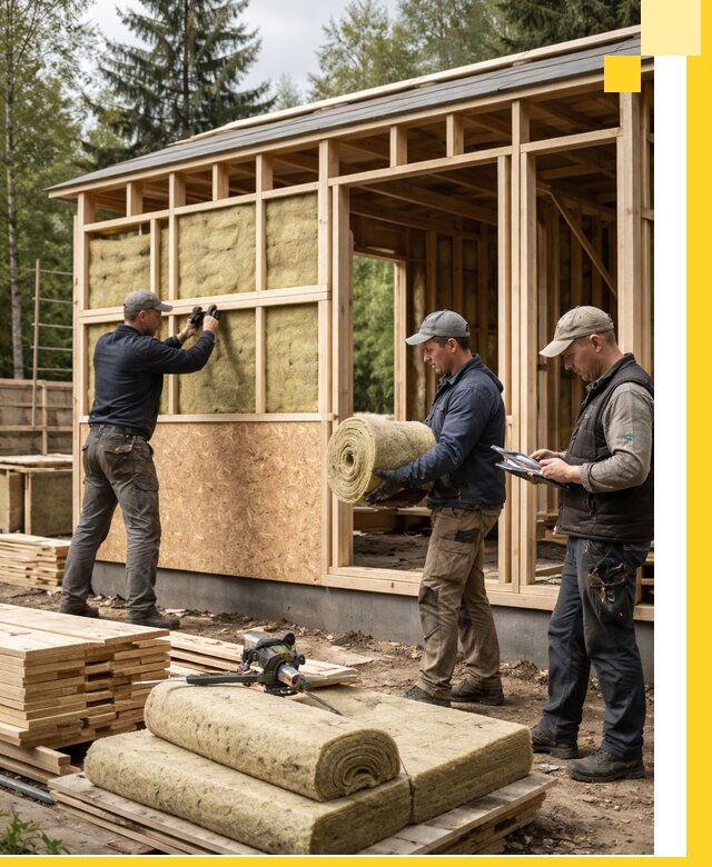 Проектирование и строительство каркасных бань в Лабинске под ключ