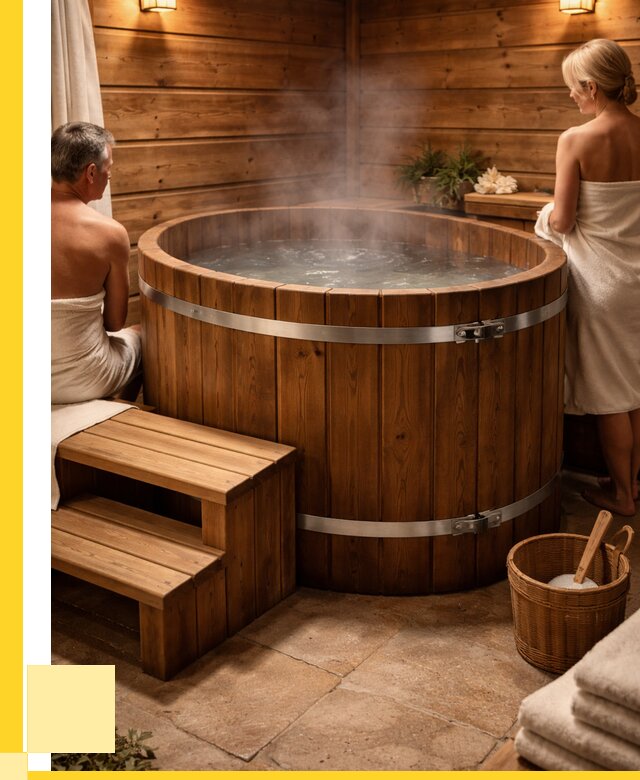 Бани с купелью под ключ в Лабинске от 482580 р. | ЭриданЛбк