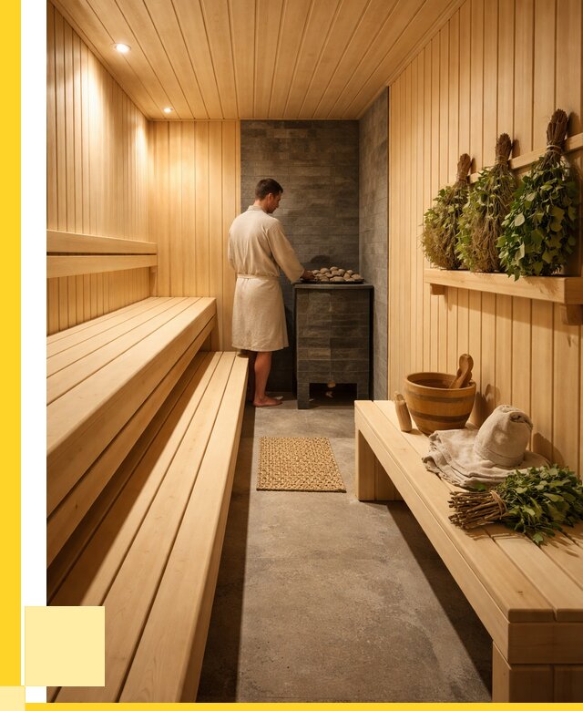 Отделка парной под ключ в Лабинске от 375340 р. | ЭриданЛбк