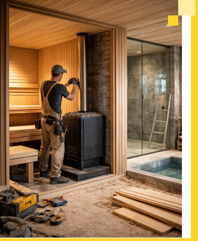 Полное строительство банных комплексов под ключ в Лабинске