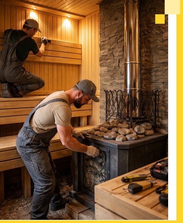 Комплексный дизайн бань, саун и зон отдыха в Лабинске