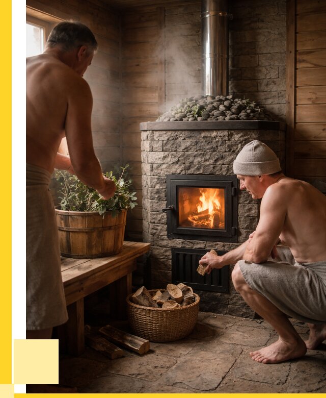 Банные печи под ключ в Лабинске от 48258 р. | ЭриданЛбк кирпичная