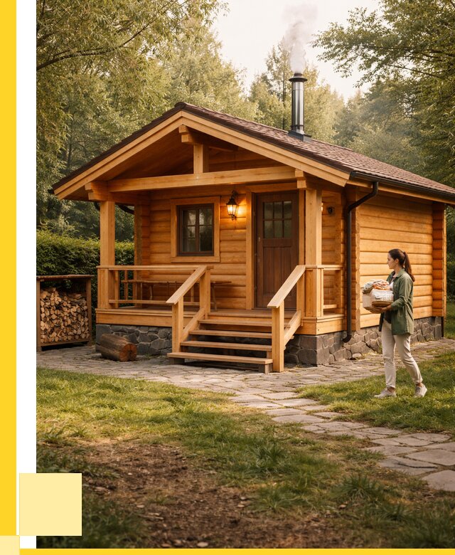 Купить баню под ключ в Лабинске от 697060 р. | ЭриданЛбк