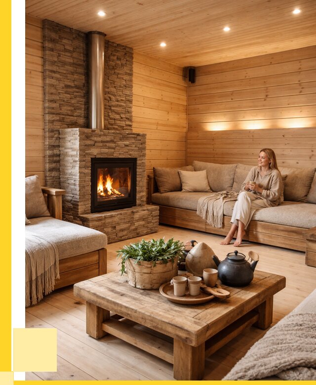 Проект бани с комнатой отдыха в Лабинске от 37534 р. | ЭриданЛбк