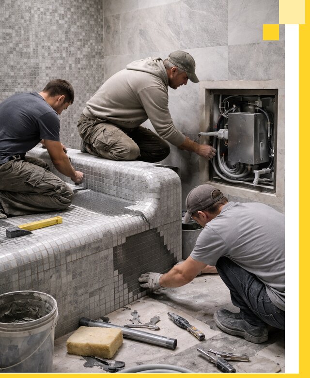 Проекты хамамов под ключ в Лабинске и дизайн и строительство