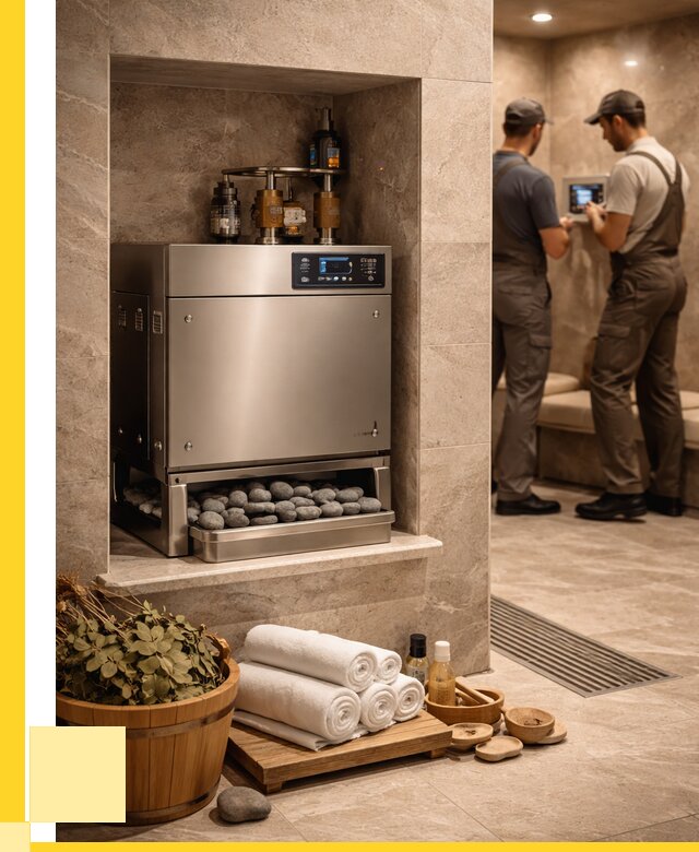 Парогенераторы для хамама в Лабинске от 80430 р. | ЭриданЛбк