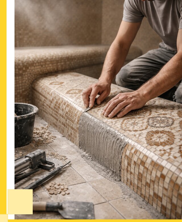 Плитка для хамама под ключ в Лабинске от 3753 р. | ЭриданЛбк